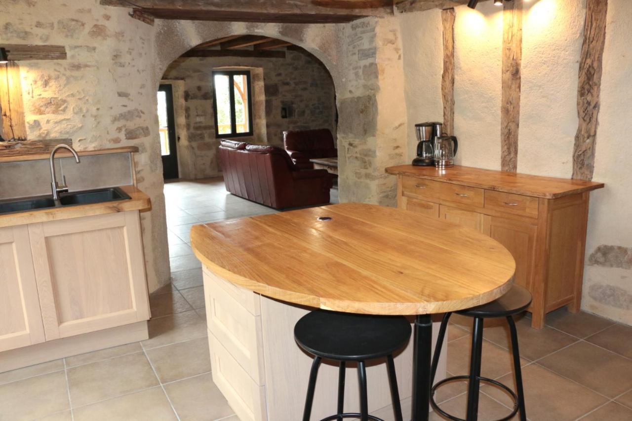 Grande Maison De Caractere En Pierres -Superbe Vue Saint-Cirgues  Exteriér fotografie