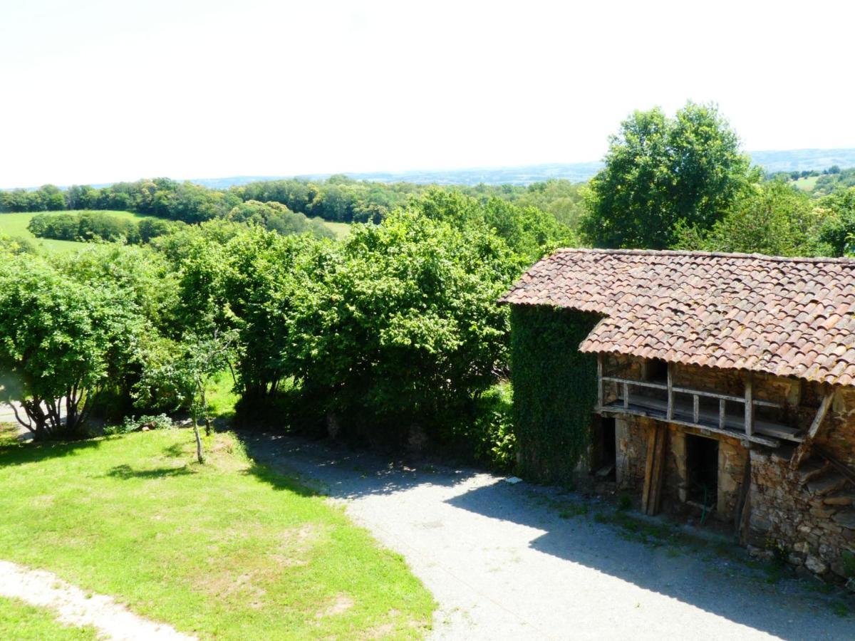 Grande Maison De Caractere En Pierres -Superbe Vue Saint-Cirgues  Exteriér fotografie
